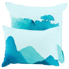 Load image into Gallery viewer, Housse de couette percale de coton imprimée fresque paysage Evasion - Allsport