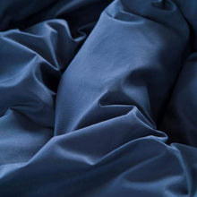 Load image into Gallery viewer, Housse de couette percale de coton Neo marine - Allsport