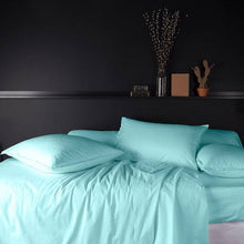 Load image into Gallery viewer, Housse de couette percale de coton Neo lagon - Allsport