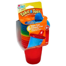 Load image into Gallery viewer, Take & Toss® 7 oz. Spill-Proof Cups - 6 Pack - Allsport