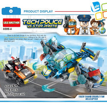 Load image into Gallery viewer, Tiger Shark Double Fan Helicopter Blocks 218 pcs - Allsport