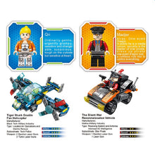 Load image into Gallery viewer, Tiger Shark Double Fan Helicopter Blocks 218 pcs - Allsport