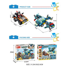 Load image into Gallery viewer, Tiger Shark Double Fan Helicopter Blocks 218 pcs - Allsport