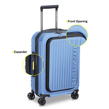 Load image into Gallery viewer, SECURITIME ZIP Cabin suitcase - S Expandable (55cm)
