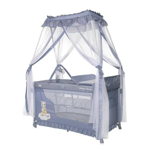 Baby Cot Magic Sleep Cool Grey Hippo