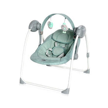 Load image into Gallery viewer, Baby Swing Portofino Frosty Green Stars
