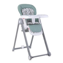 Load image into Gallery viewer, High Chair Party Iceberg Green Leather
