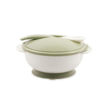 Load image into Gallery viewer, SET FEEDING BOWL+SPOON MINT GREEN
