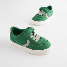 Load image into Gallery viewer, Green Touch Fastening Chevron Trainers (Younger Boys)
