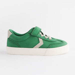 Green Touch Fastening Chevron Trainers (Younger Boys)