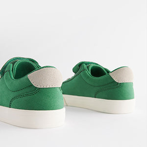 Green Touch Fastening Chevron Trainers (Younger Boys)