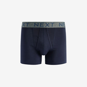 Blue A-Front Boxers 4 Pack