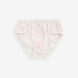 Pink/White Briefs 10 Pack