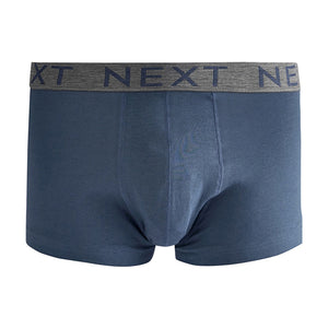 Blue 4 pack Hipster Boxers