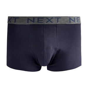 Blue 4 pack Hipster Boxers