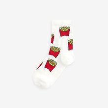 Load image into Gallery viewer, Bright Food Graphic Cotton Rich Socks 5 Pack
