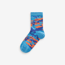 Load image into Gallery viewer, Bright Camo Rich Socks 7 Pack
