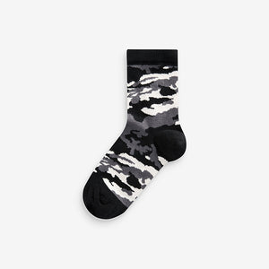 Bright Camo Rich Socks 7 Pack