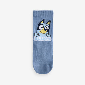 Bluey License Character Cotton Rich Socks 5 Pack
