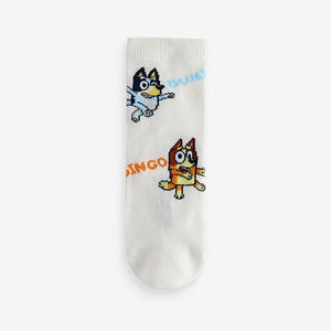 Bluey License Character Cotton Rich Socks 5 Pack