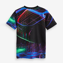 Load image into Gallery viewer, Black Controller All-Over Print Short Sleeve T-Shirt (3-12yrs)
