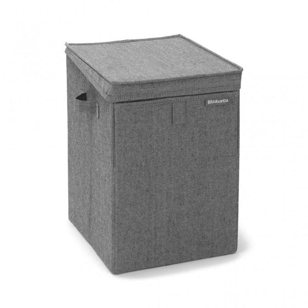 Brabantia Stackable Laundry Box, 35L Pepper Black