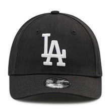 Load image into Gallery viewer, LA Dodgers Kids Black 9FORTY Cap
