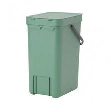 Load image into Gallery viewer, Brabantia Sort &amp; Go Waste Bin, 12L Fir Green
