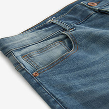 Load image into Gallery viewer, Blue Stretch Denim Shorts
