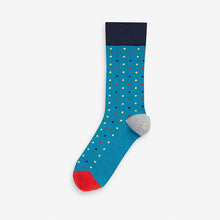 Load image into Gallery viewer, Bright Stripe Spot Pattern Socks 8 Pack
