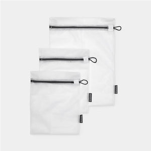 Brabantia Wash Bags, set of 3, in 2 sizes White