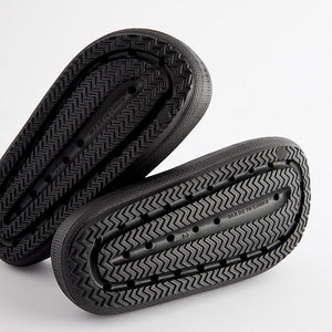 Black Chunky Sliders