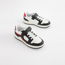 Load image into Gallery viewer, White Elastic Lace Trainers
