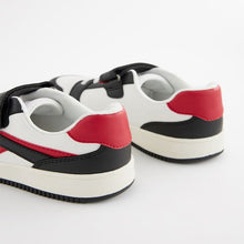 Load image into Gallery viewer, White Elastic Lace Trainers
