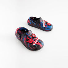 Load image into Gallery viewer, Red/Blue Spiderman Clog
