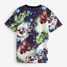 Load image into Gallery viewer, Blue Licensed Marvel Avengers T-Shirt (3-8yrs)
