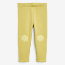 Load image into Gallery viewer, Bright Green Cosy Fleece Lined Leggings (3mths-6yrs)
