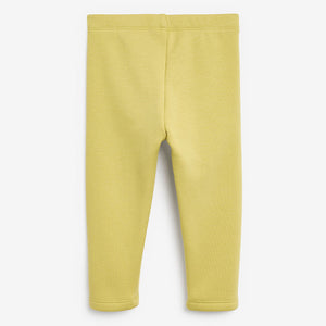 Bright Green Cosy Fleece Lined Leggings (3mths-6yrs)