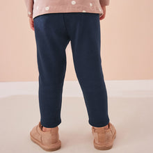 Load image into Gallery viewer, Navy Cosy Fleece Lined Leggings (3mths-6yrs)
