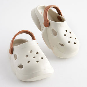 Neutral Clogs with Backstrap