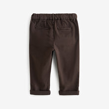 Load image into Gallery viewer, Brown Stretch Chinos Trousers (3mths-6yrs)
