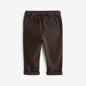 Brown Stretch Chinos Trousers (3mths-6yrs)