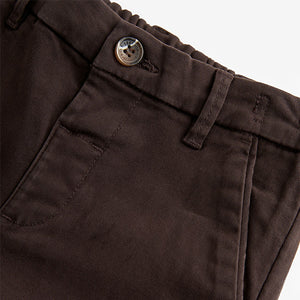Brown Stretch Chinos Trousers (3mths-6yrs)