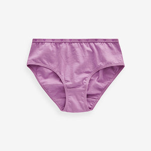 Pink/Purple Briefs 5 Pack