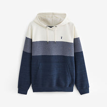 Load image into Gallery viewer, Blue Block Overhead Hoodie
