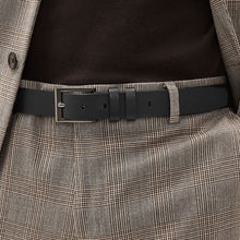 Load image into Gallery viewer, Black Leather Belt
