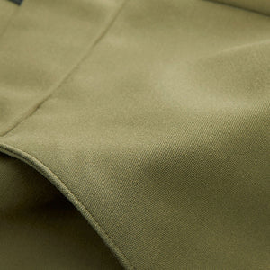 Khaki Green Ponte Utility Cargo Trousers