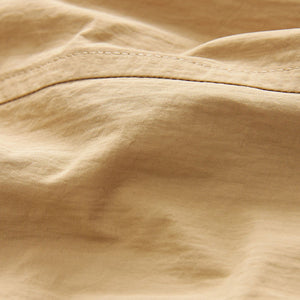 Camel Brown Parachute Pull On Cargo Trousers