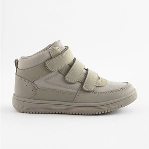 Neutral Touch Fastening High Top Trainers (Older Boys)