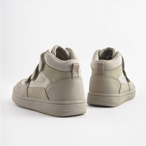 Neutral Touch Fastening High Top Trainers (Older Boys)